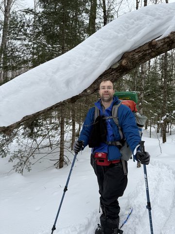 Photo from Beginners Winter Backpacking Course