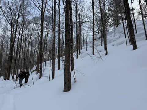 Photo from Beginners Winter Backpacking Course