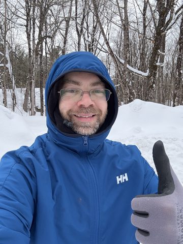 Photo from Beginners Winter Backpacking Course