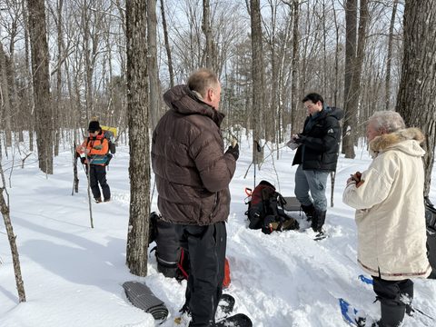Photo from Beginners Winter Backpacking Course