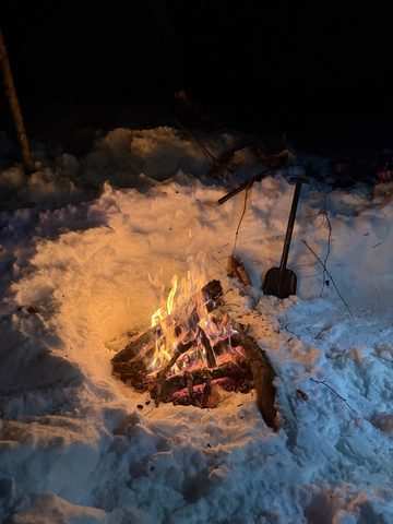 Photo from Beginners Winter Backpacking Course