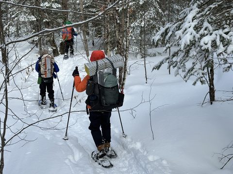 Photo from Beginners Winter Backpacking Course
