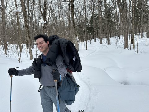 Photo from Beginners Winter Backpacking Course