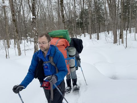 Photo from Beginners Winter Backpacking Course