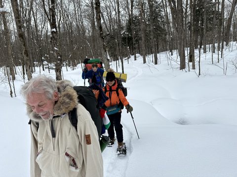 Photo from Beginners Winter Backpacking Course