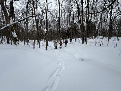 Photo from Beginners Winter Backpacking Course