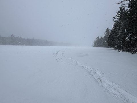Photo from Source Lake: 3 days of winter camping