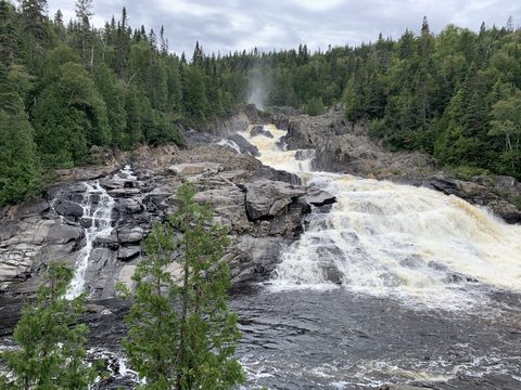 Photo from Denison Falls, Lake Superior