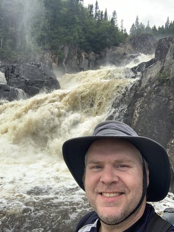 Photo from Denison Falls, Lake Superior
