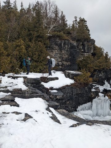 Photo from Snowshoeing Bruce National Park