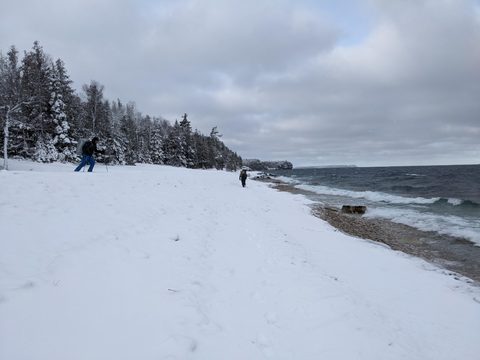 Photo from Snowshoeing Bruce National Park
