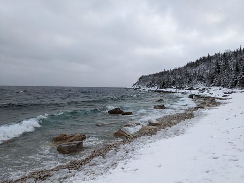 Photo from Snowshoeing Bruce National Park