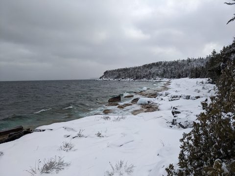Photo from Snowshoeing Bruce National Park