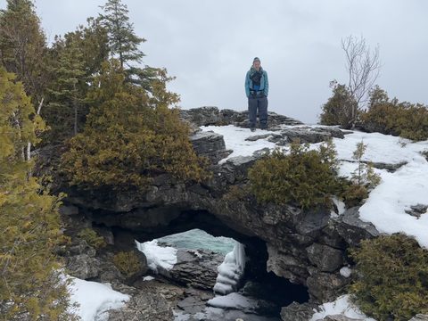 Photo from Snowshoeing Bruce National Park