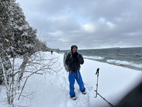 Photo from Snowshoeing Bruce National Park