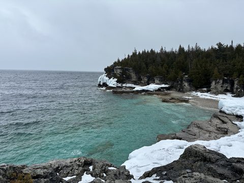 Photo from Snowshoeing Bruce National Park