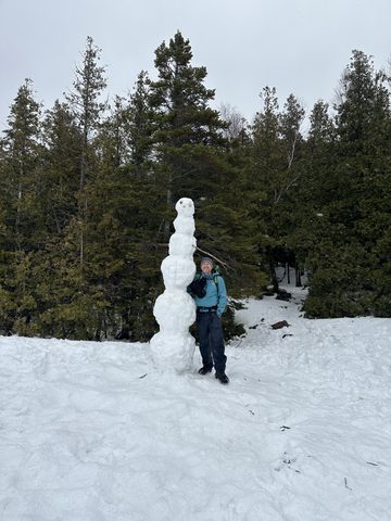 Photo from Snowshoeing Bruce National Park