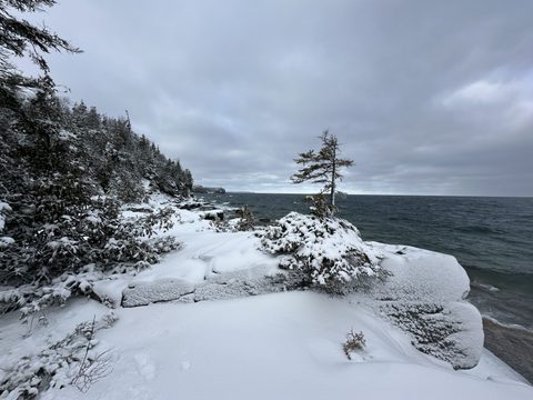 Photo from Snowshoeing Bruce National Park