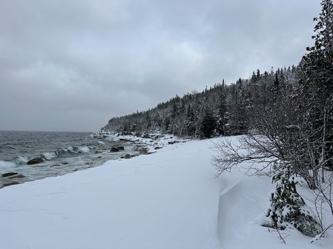 Photo from Snowshoeing Bruce National Park