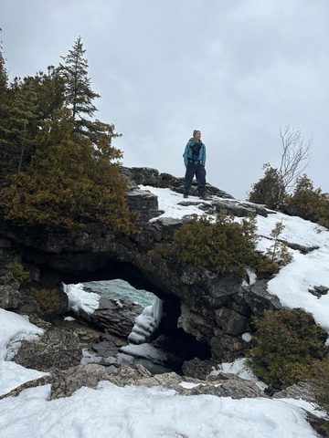 Photo from Snowshoeing Bruce National Park