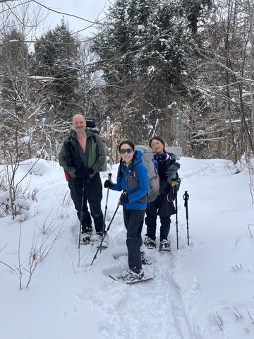 Photo from Minnesing Trail: Late winter camping