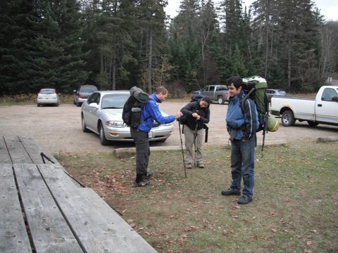 Photo from Beginer's backpacking trip