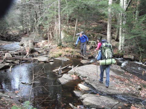 Photo from Beginer's backpacking trip