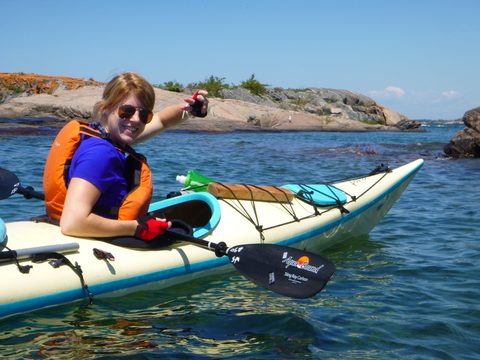 Photo from Sea Kayaking, Franklin, Mink and McCoy Island chains
