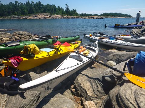 Photo from Sea Kayaking, Franklin, Mink and McCoy Island chains
