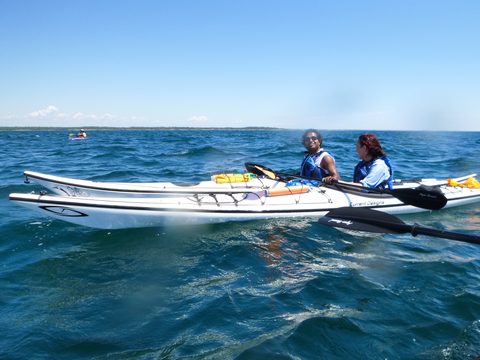 Photo from Sea Kayaking, Franklin, Mink and McCoy Island chains