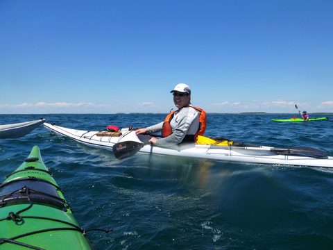 Photo from Sea Kayaking, Franklin, Mink and McCoy Island chains