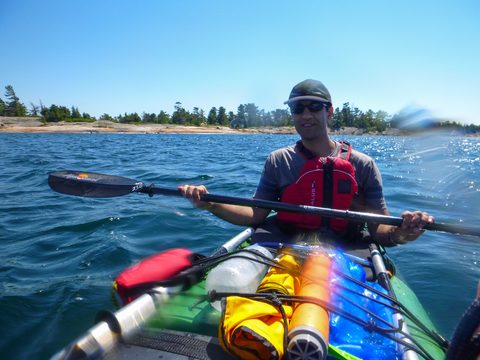 Photo from Sea Kayaking, Franklin, Mink and McCoy Island chains