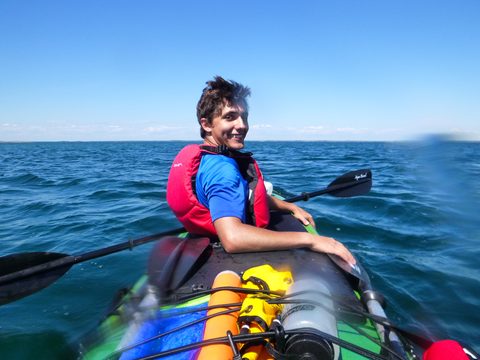 Photo from Sea Kayaking, Franklin, Mink and McCoy Island chains