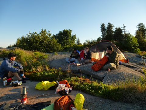 Photo from Sea Kayaking, Franklin, Mink and McCoy Island chains