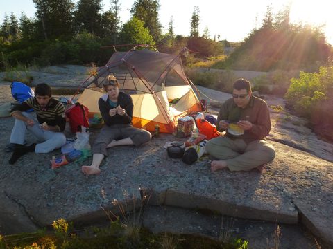 Photo from Sea Kayaking, Franklin, Mink and McCoy Island chains