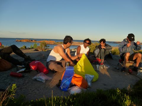 Photo from Sea Kayaking, Franklin, Mink and McCoy Island chains