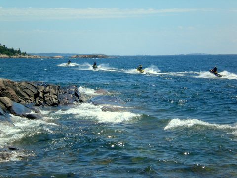 Photo from Sea Kayaking, Franklin, Mink and McCoy Island chains