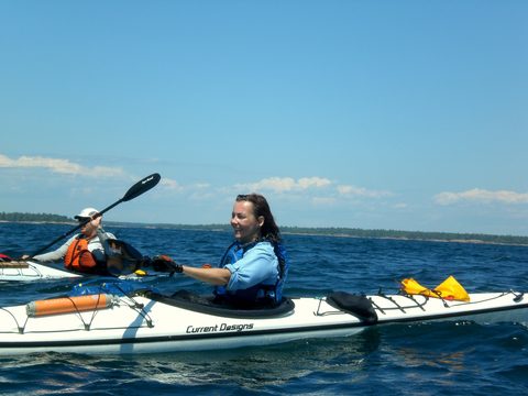 Photo from Sea Kayaking, Franklin, Mink and McCoy Island chains