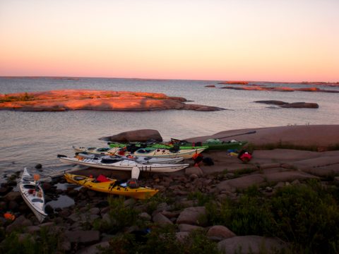 Photo from Sea Kayaking, Franklin, Mink and McCoy Island chains