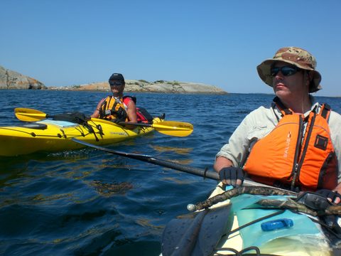 Photo from Sea Kayaking, Franklin, Mink and McCoy Island chains
