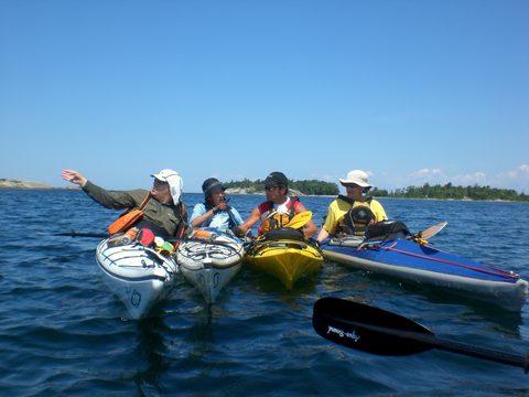 Photo from Sea Kayaking, Franklin, Mink and McCoy Island chains