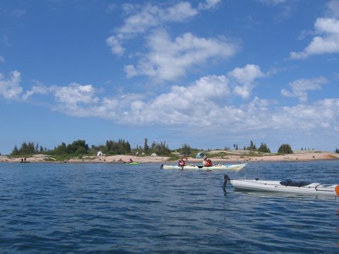 Photo from Sea Kayaking, Franklin, Mink and McCoy Island chains