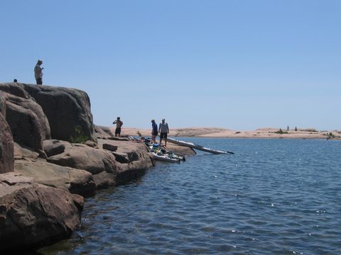 Photo from Sea Kayaking, Franklin, Mink and McCoy Island chains