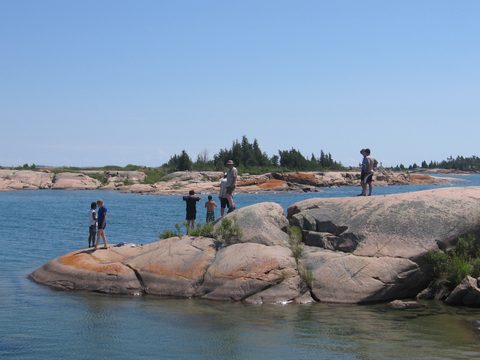 Photo from Sea Kayaking, Franklin, Mink and McCoy Island chains