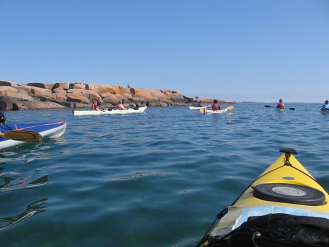 Photo from Sea Kayaking, Franklin, Mink and McCoy Island chains