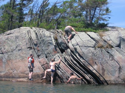 Photo from Sea Kayaking, Franklin, Mink and McCoy Island chains