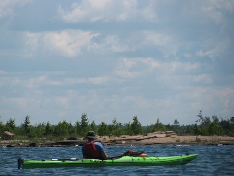 Photo from Sea Kayaking, Franklin, Mink and McCoy Island chains