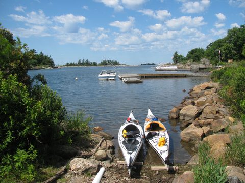 Photo from Sea Kayaking, Franklin, Mink and McCoy Island chains