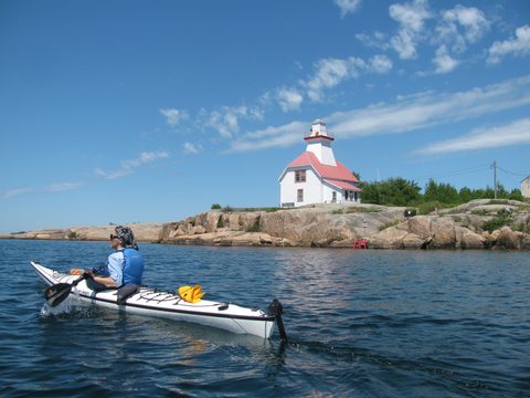 Photo from Sea Kayaking, Franklin, Mink and McCoy Island chains