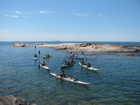 Photo from Sea Kayaking, Franklin, Mink and McCoy Island chains